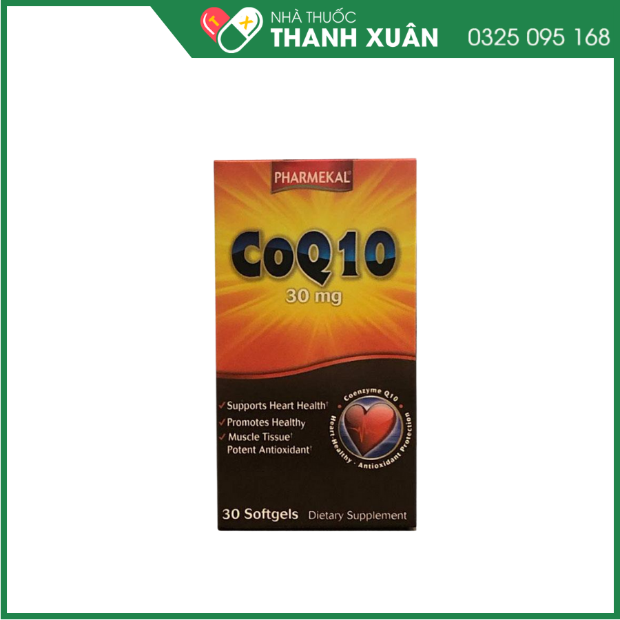 CoQ10 30mg - Giảm oxy hóa, hỗ trợ sức khỏe cho tim